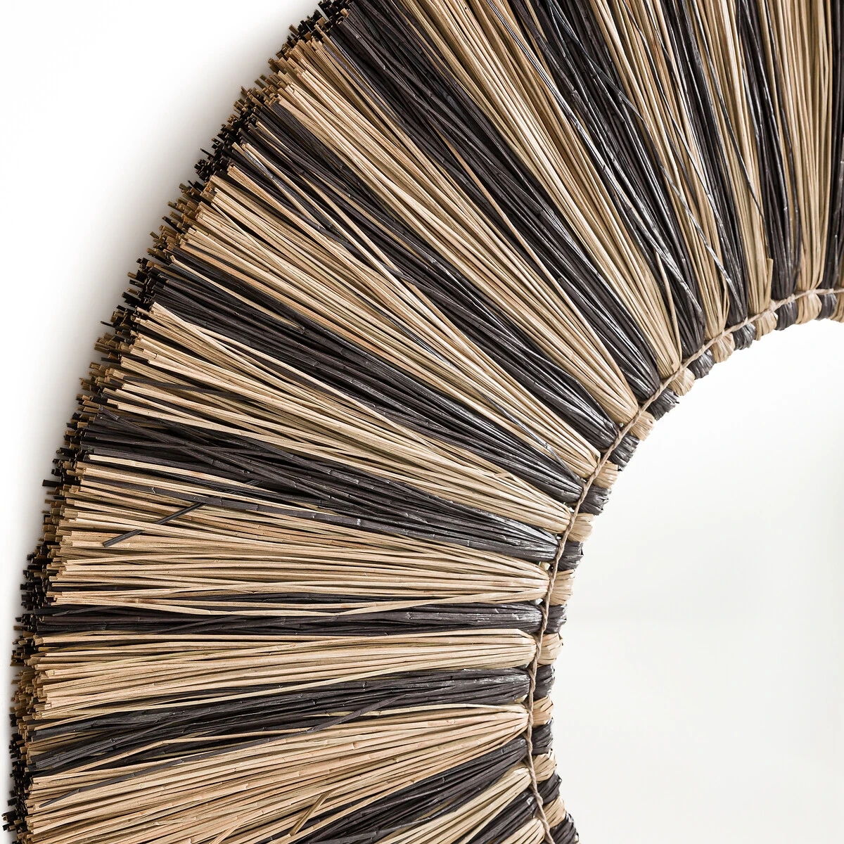 Miroir Rond En Mendong Ø 100 Cm , Loully 5 Miroir Rond En Mendong Ø 100 Cm , Loully – Image 3