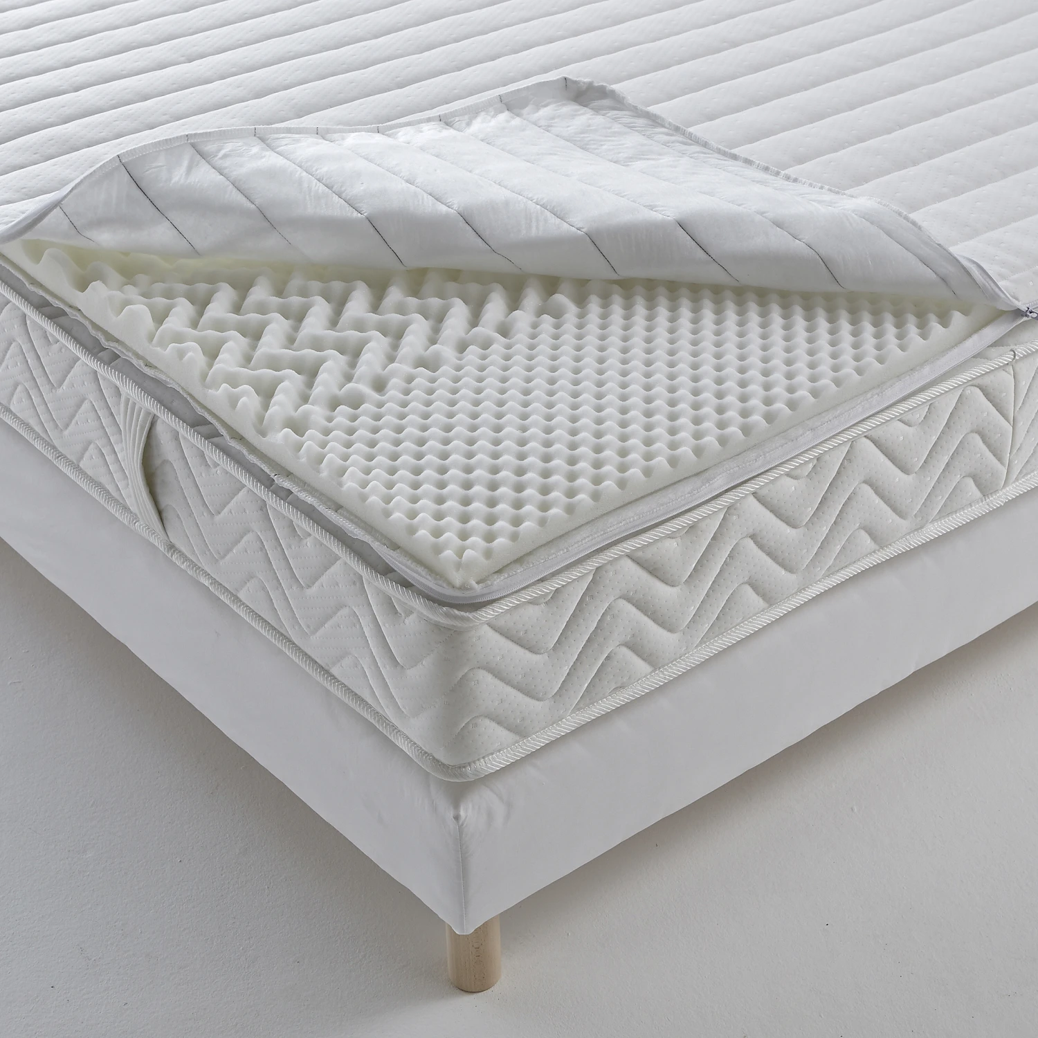 Surmatelas De Confort Mousse HR, 7 Zones 9 Surmatelas De Confort Mousse HR, 7 Zones – Image 7