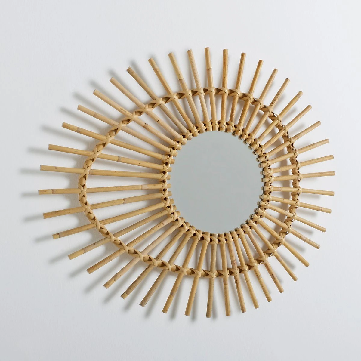 Miroir Rotin Forme De Goutte 24,5x43 Cm, Nogu 11 Miroir Rotin Forme De Goutte 24,5x43 Cm, Nogu – Image 9