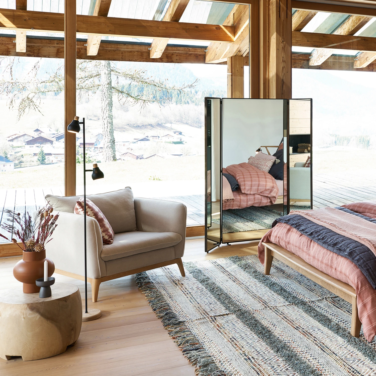 Housse De Coussin En Lin Tie And Dye Ouboud 7 Housse De Coussin En Lin Tie And Dye Ouboud – Image 5