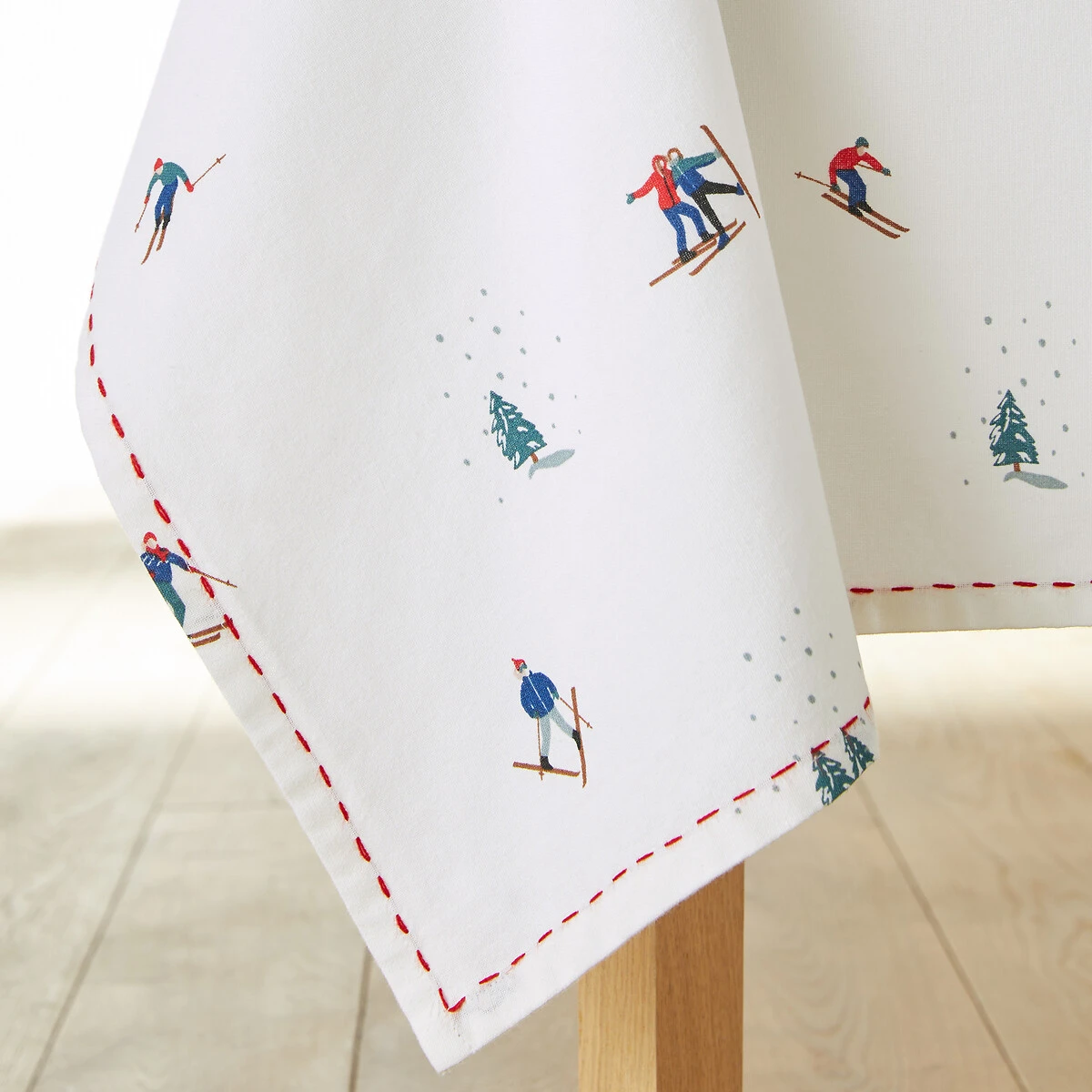 Nappe Coton Lavé, Tout Schuss 4 Nappe Coton Lavé, Tout Schuss – Image 2