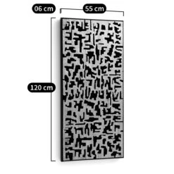 Décoration Murale Bois Sculpté L120cm Catacombe -Ameublement De Maison 0df4c5a5b449abee8f6ba5fbaa8add39