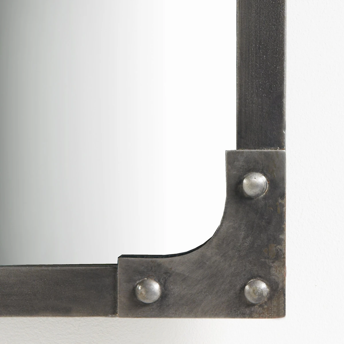 Miroir Métal Fer Industriel 120x100 Cm, Lenaig 4 Miroir Métal Fer Industriel 120x100 Cm, Lenaig – Image 2