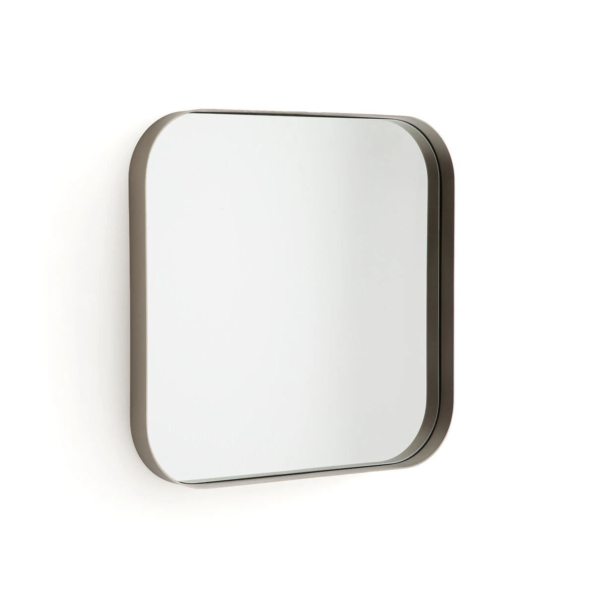Miroir Carré Nickel Satiné, H55cm, Caligon 4 Miroir Carré Nickel Satiné, H55cm, Caligon – Image 2