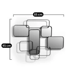 Miroir Mural L85 X H45 Cm, Dédale Miroir Mura -Ameublement De Maison 0ea35a0f7600b5a635c2ab4011282a94