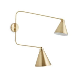 Applique Articulée Double En Métal Fer, Hiba -Ameublement De Maison 1265f5de60e9a9aba0c7af645bb8a0d0