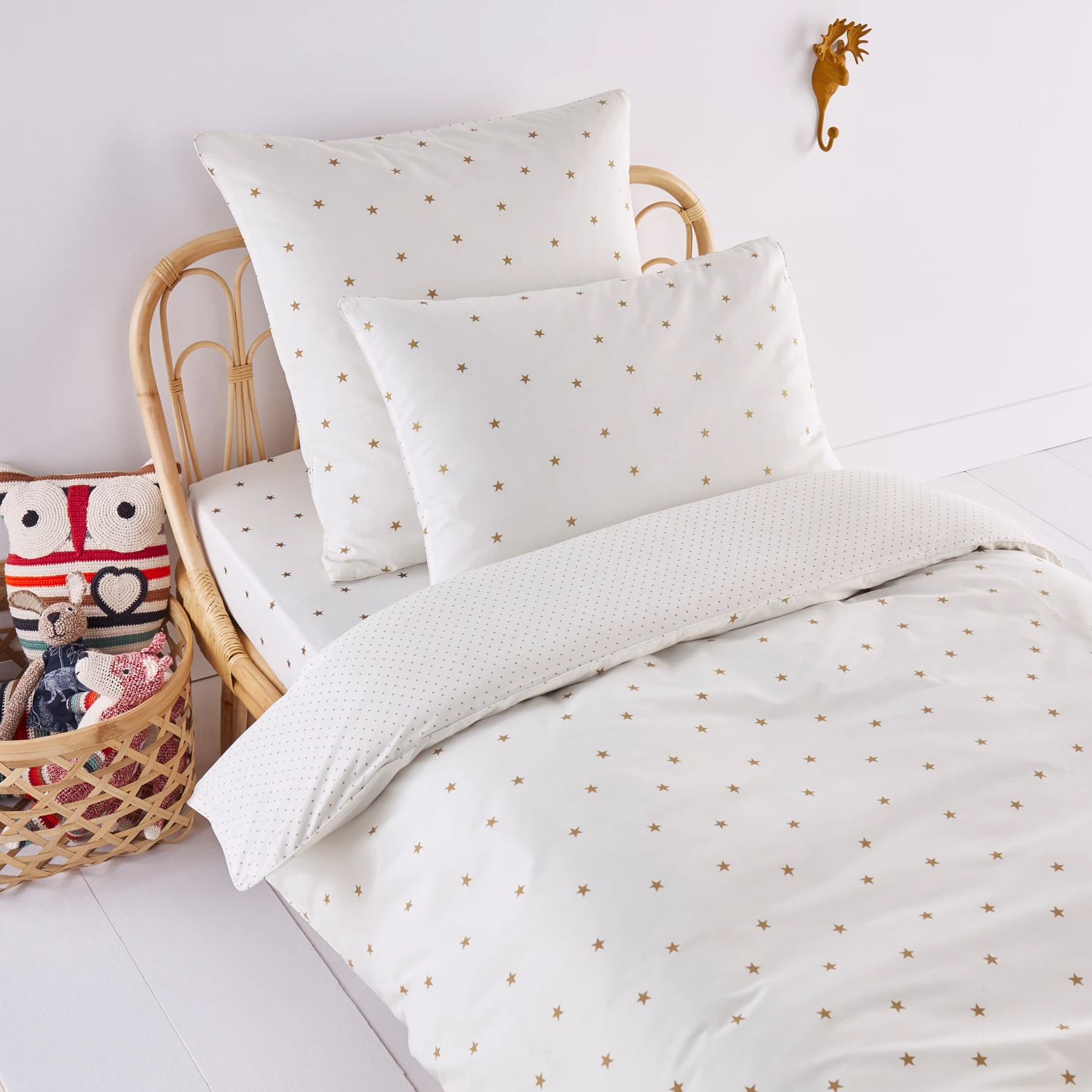 Drap-housse Percale Coton Biologique, Stella 8 Drap-housse Percale Coton Biologique, Stella – Image 6