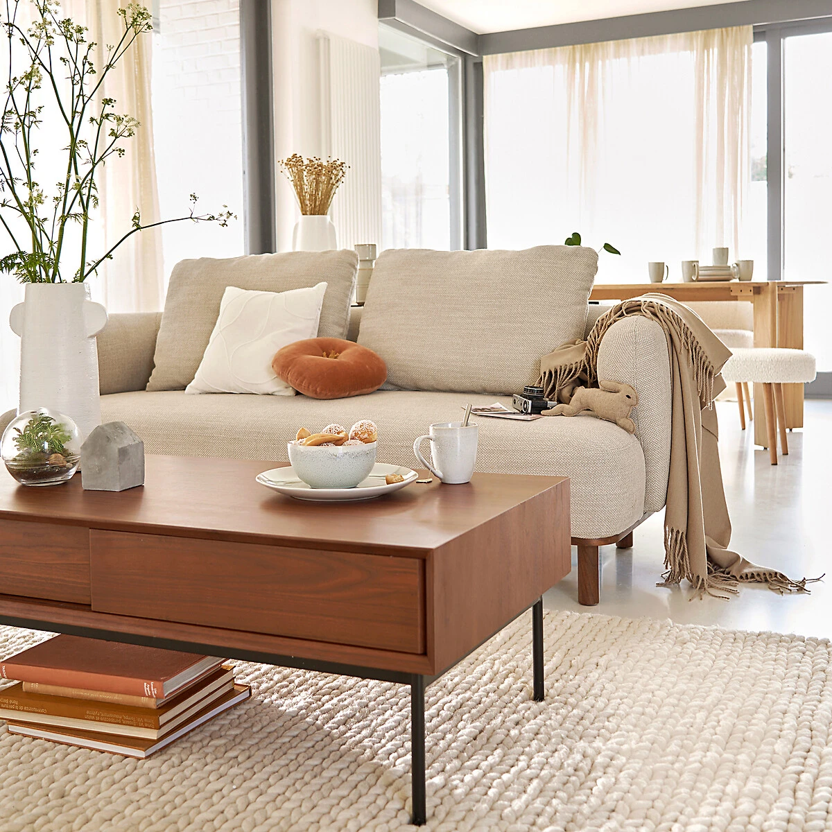 Coussin Rond Velours, Paula 7 Coussin Rond Velours, Paula – Image 5