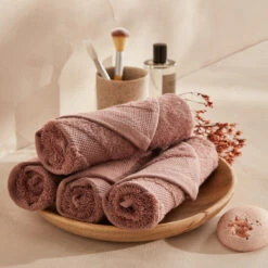 Lot 4 Serviettes D'invité Coton égyptien, Kheops