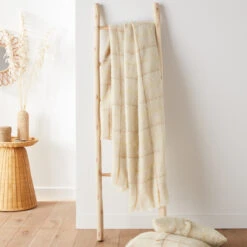 Plaid à Carreaux, Aspect Mohair, Sarna