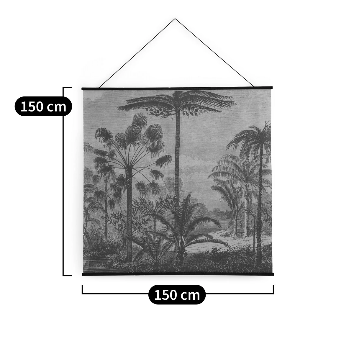 Décoration Murale Kakemono 150 X 150 Cm, Wekoso 6 Décoration Murale Kakemono 150 X 150 Cm, Wekoso – Image 4