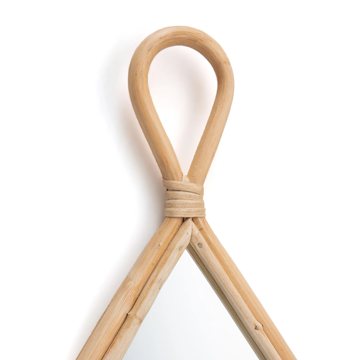 Miroir Rotin Forme De Goutte 24,5x43 Cm, Nogu 4 Miroir Rotin Forme De Goutte 24,5x43 Cm, Nogu – Image 2