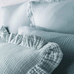 Drap Plat Uni Gaze De Coton, Kumla -Ameublement De Maison 1adb0f3404e9c82e822a81addaa3622c