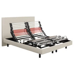 Ensemble Sommier Relaxation Horizon + Tête De Lit -Ameublement De Maison 1b66dbba770844ce56235d20a11a84b1