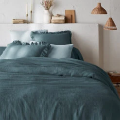 Drap Plat Uni Gaze De Coton, Kumla -Ameublement De Maison 1c037b2a632d186f524e095bea832379