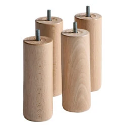Lot De 4 Pieds De Sommier Cylindres -Ameublement De Maison 1dce2a0b7edfd3adc9aba4c0557f250f