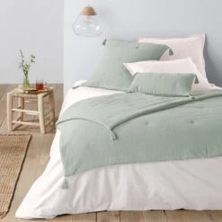 Dessus De Lit Uni Gaze Coton/effet Mouton Kumla 38 Dessus De Lit Uni Gaze Coton/effet Mouton Kumla -Ameublement De Maison 1e925b764fcb56b439577dd819f6169e