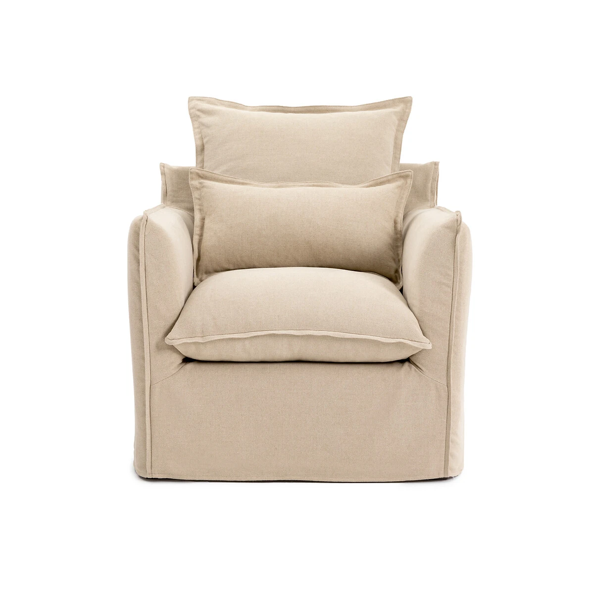 Housse De Fauteuil En Lin épais, Odna 9 Housse De Fauteuil En Lin épais, Odna – Image 7