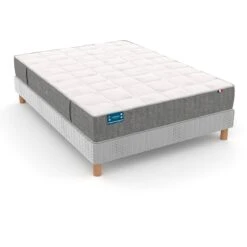 Ensemble Matelas Ressorts Ensachés + Sommier -Ameublement De Maison 21d04ddee91a2e5dfcba642d47e23a87 1