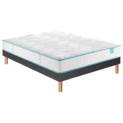 Ensemble Matelas Tout Tonique + Sommier Pencil -Ameublement De Maison 2218060d40e00c6fc2b46caf37e35c7d