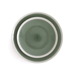 Lot De 4 Assiettes Plates, Grès, Liseria -Ameublement De Maison 25cb6821a993a0c1679613560146f483