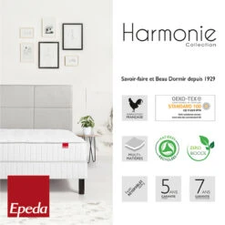 Ensemble Matelas Ressorts Le Délicatesse + Sommier -Ameublement De Maison 25d7d2458fbb6d6f56f2938270a03e0e 4