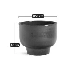 Cache-pot Terre Cuite émaillée Ø50 Cm, Lulita -Ameublement De Maison 29fd1b285f949c542b78aaed5041aeba