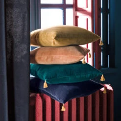 Housse De Coussin En Velours 40x40 Cm, Paula -Ameublement De Maison 2bcc8b2e2192047bc98fadc303a5e012