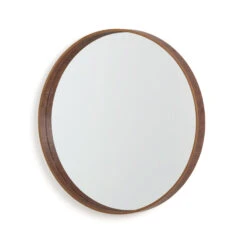 Miroir Rond Plaqué Noyer Ø80 Cm, Alaria -Ameublement De Maison 2ce9a53e13a986f7689c54b8d1401e50