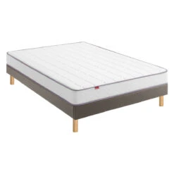Ensemble Matelas Roulé Cool Morning+sommier En Kit -Ameublement De Maison 2dc5c26c6a10f0e7818d34eb33a4ab41