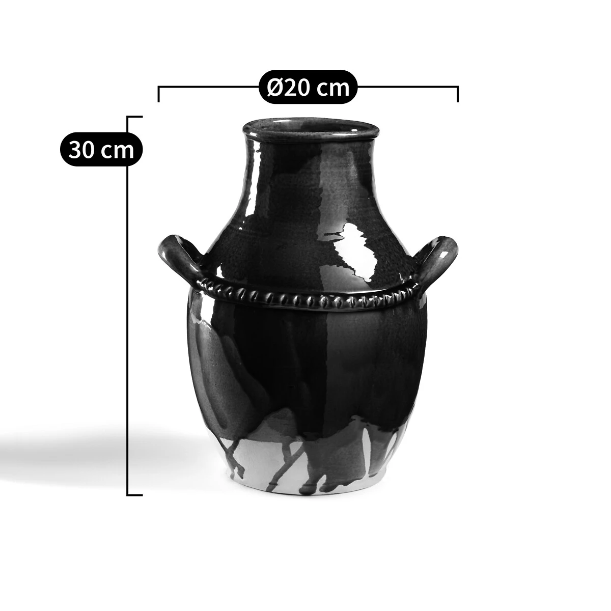 Vase Décoratif En Terre Cuite H30 Cm, Makero 8 Vase Décoratif En Terre Cuite H30 Cm, Makero – Image 6