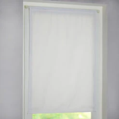 Vitrage Droit Coton Passe Tringle, Morino