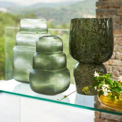 Vase En Verre Givré Opaque, Parilo -Ameublement De Maison 3326d0dce7ed423a703ca7366ce0b19b