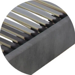 Sommier Déco à Lattes + Pieds -Ameublement De Maison 36c6e650b7de560408e1d3aadd2b7848