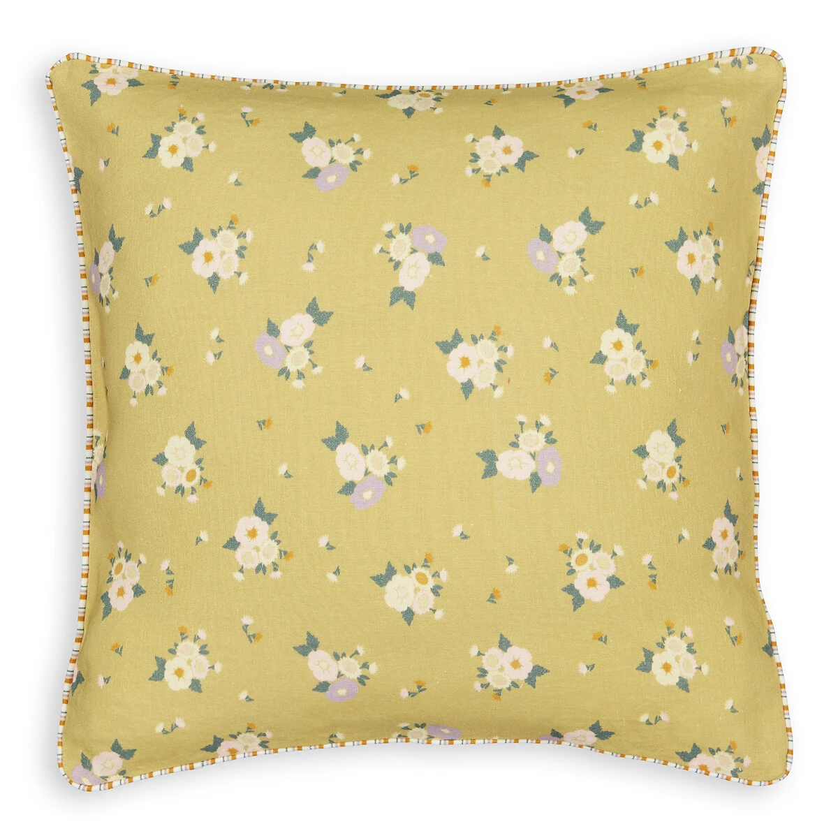 Housse De Coussin 45x45 Cm, Lin/coton, Paulette 3 Housse De Coussin 45x45 Cm, Lin/coton, Paulette