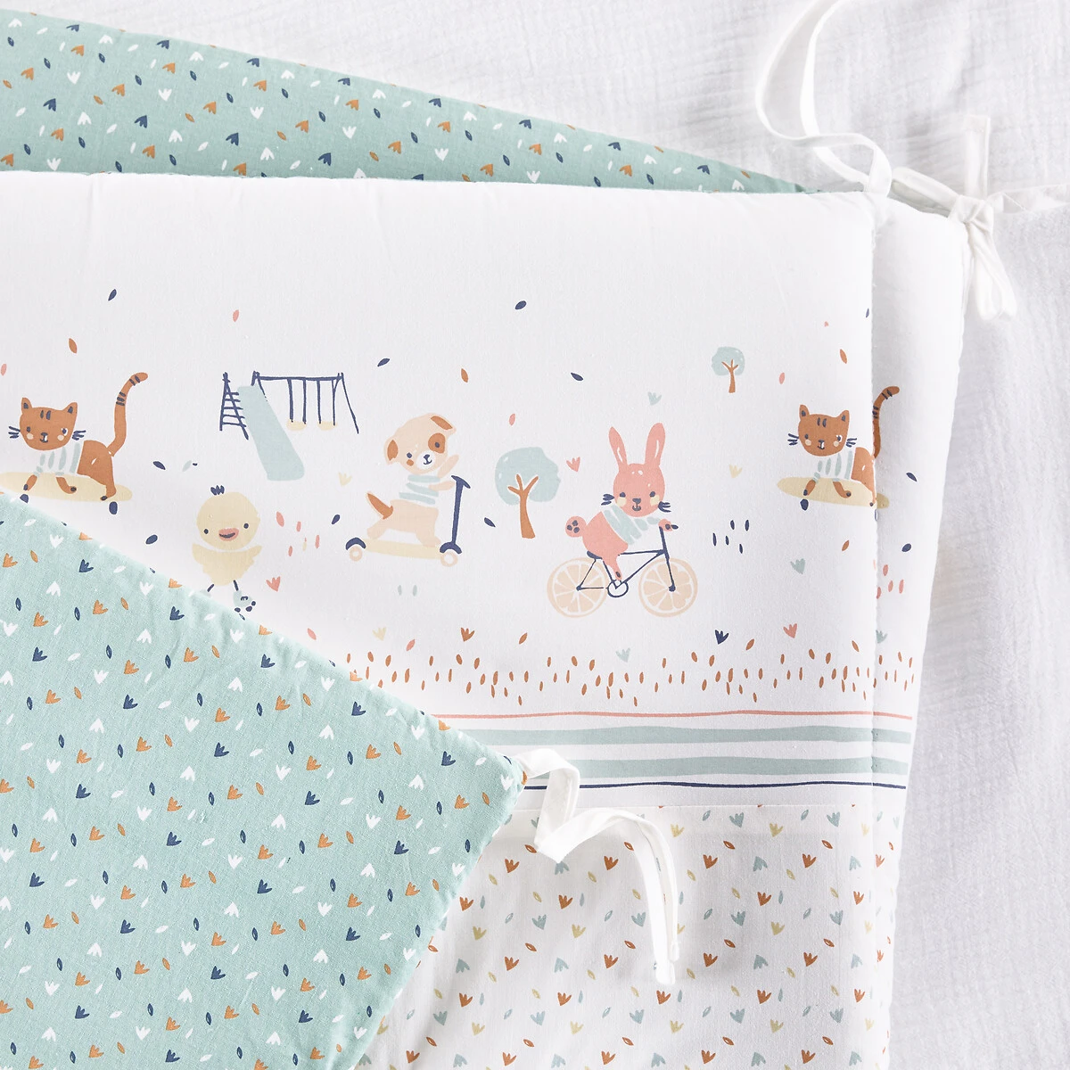 Tour De Lit Percale Bio 4 Tour De Lit Percale Bio – Image 2