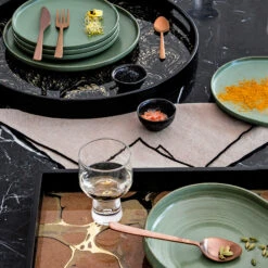 4 Assiettes Plates Grès émaillé, Akira 27 4 Assiettes Plates Grès émaillé, Akira -Ameublement De Maison 386ba23ecd7c5207603b7fa0159490c0