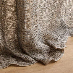 Voilage En Pur Lin Effet Filet, Amandini -Ameublement De Maison 39a3ac9648f1551f065180122b3475e3