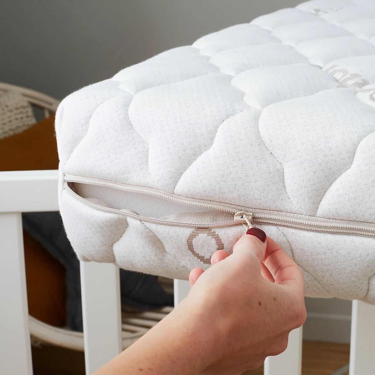Matelas Bébé Mousse Coton Bio 8 Matelas Bébé Mousse Coton Bio – Image 6