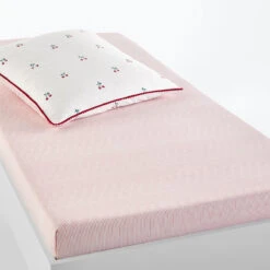 Taie D’oreiller En Coton Biologique Griotte -Ameublement De Maison 3abf41f01a9db3256528dd9e9991c782 1