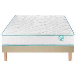 Ensemble Matelas Tout Tonique + Sommier Pencil -Ameublement De Maison 3b5ff8bcc70820f81414b357432382b2