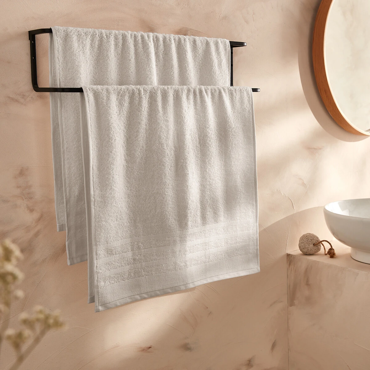 Lot De 2 Serviettes éponge 600 G/m2, Zavara 19 Lot De 2 Serviettes éponge 600 G/m2, Zavara – Image 17