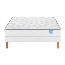 Ensemble Matelas Mousse + Sommier + Pieds ALRIGHT -Ameublement De Maison 3e9cb525e97e75a6e7cb9881b493c1b8