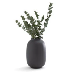 Vase En Céramique Mat H31 Cm, Sira