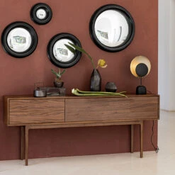 Miroir De Sorcière Rond, Diam 26,5 Cm, Samantha -Ameublement De Maison 408b53ba3be40ea88cd0ee8efd693383