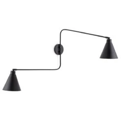 Applique Articulée Double En Métal Fer, Hiba -Ameublement De Maison 40a17c947bb654f9629ac0347bcc0e43