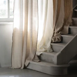 Rideau En Lin Lavé Anneaux, Private -Ameublement De Maison 415ba79d63807fca49b7871e0828bddd