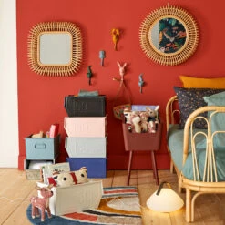 Miroir Rotin Carré L55 X H55 Cm, Tarsile -Ameublement De Maison 41a865ea022ad54ad1856bed1cf80710