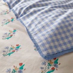 Housse De Couette 20% Coton Recyclé, Floriane -Ameublement De Maison 42da21d83410a94cdfed6dd2377eb9ca