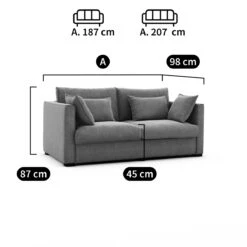 Housse De Canapé Lin Froissé, Camille -Ameublement De Maison 42f9adef6911b1d44e2ef538ecc05b6e